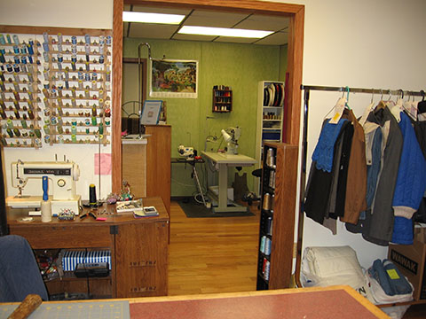 View of the shop